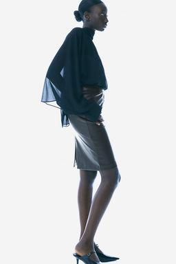 Falda de tubo a la rodilla - H&m фото 3