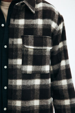 Sobrecamisa de franela Regular Fit - H&m фото 7