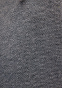 Kapusonlu Gri Sweatshirt - Mavi фото 7