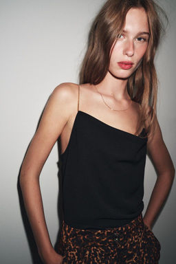 CHAIN STRAP CAMISOLE TOP - Zara фото 4