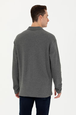 U. S. Polo Assn / Мужской свитшот антрацитового цвета - U.s. polo assn фото 19