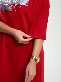 М457 Туника Даша (бордо)