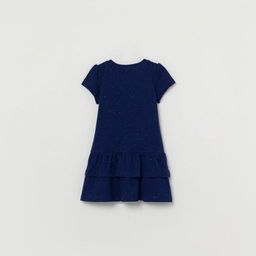 CRB wear/CWKG 62965-41 Платье для девочки, темно-синий/Ex.Cherubino  фото 3