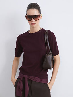 Bisiklet Yaka Kad?n Triko Kazak