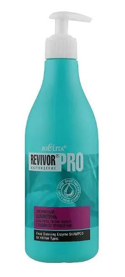 Revivor®Pro Шампунь Энзимный для всех типов волос Глубокое очищение, 500 мл