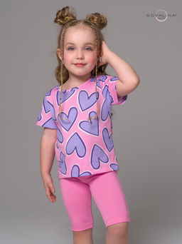 Костюм Актив сиреневые сердца-барби - Sovalina фото 2