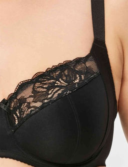 Бюстгальтер Milavitsa 104960 черный с нюдом  фото 3