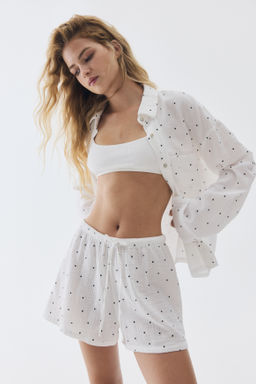 Camisa y pantal?n corto de pijama - H&m фото 13