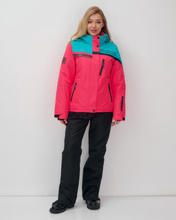 Горнолыжный костюм женский зимний розового цвета 02390R - Mtforce фото 13
