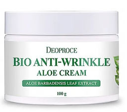 DEOPROCE Антивозрастной крем для лица BIO ANTI WRINKLE ALOE CREAM