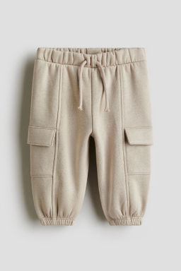 Joggers cargo con interior cepillado