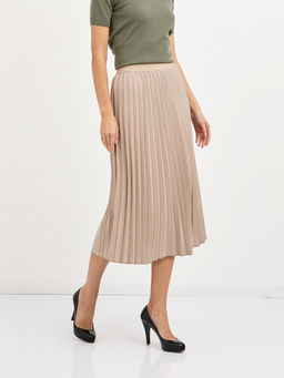 юбка длины ниже колен с плиссировкой - Glenfield фото 4