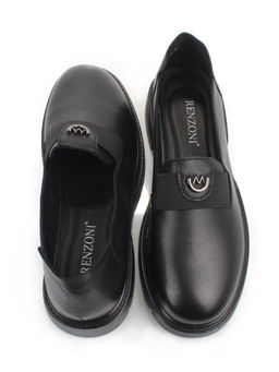 06-DHL164-1 BLACK Туфли женские (натуральная кожа)