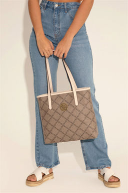 Женская бежевая сумка через плечо - U.s. polo assn фото 2