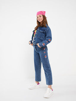 Nak??l? K?z ?ocuk Jean Pantolon