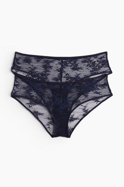 Pack de 2 bragas Hipster de encaje - H&m фото 5