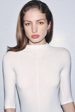 RUSTIC HIGH NECK BODYSUIT - Zara фото 2