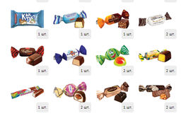 Посылка Три белых коня 1500 г. фанера - Сладкий мир фото 4