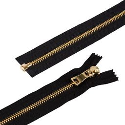 Молния Металл декоративная Gamma Premium MLP-5 60 см под золото золото однозамковая Тип 5 1 шт разъёмная