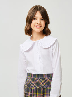 Блузка с длинными рукавами - Смена фото 4