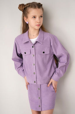 Вельветовый костюм для девочки Happyfox