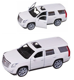 Welly. Машинка 1:38 "Cadillac Escalade 2017" пруж. мех., арт.43751W белый