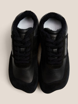 Женские кеды MM6 MAISON MARGIELA SNEAKERS Артикул 4669971, черный  фото 4