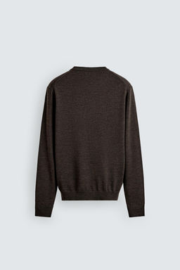 JERSEY REGULAR FIT LANA / marr?n vigor? - Zara фото 7