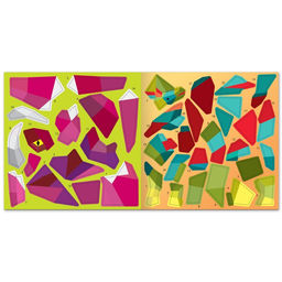 Творческая книжка Рисуй наклейками. Динозавр, 12 стр. - Буква-ленд фото 5