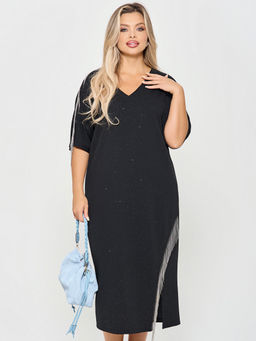 Платье 0349-1п тёмно-синий - Dora фото 79