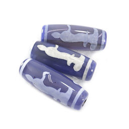 Бусина Дзи с Буддой уп-2шт символизирует защиту и достижение цели