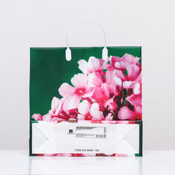 Цена за 10 шт. Пакет «Весенняя сирень», мягкий пластик, 30×30 см, 120 мкм