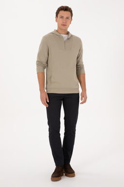 Erkek A__k Haki Sweatshirt - U.s. polo assn фото 4