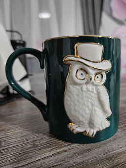 НАБОР КРУЖЕК LEFARD ANIMAL WORLD СОВА 2 ШТ. 380 МЛ  фото 4