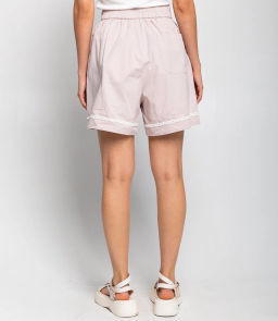 Шорты #КТ2579, пудровый
