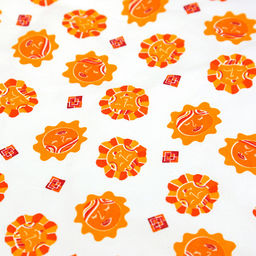 "Солнечная" Полотенце 35х60см, рогожка, хлопок "Премиум" 186г/м2, "Домашняя мода" (Россия)