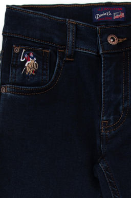 Erkek _ocuk Koyu Mavi Jean Pantolon - U.s. polo assn фото 4