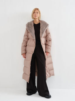 Conso/WDLF 230539 - almond Пуховое пальто фото 6