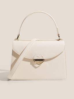 Женская сумка с ручками LOVE MOSCHINO DESERT BLOOMS Артикул 4561120, молочно-белый