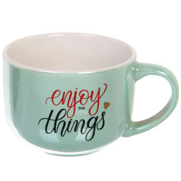 Бульонница керамическая 500мл "Наслаждение"