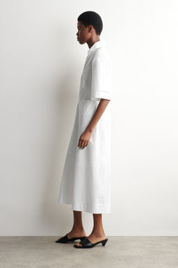 VESTIDO MIDI DE ALGOD?N PIMA BORDADO - H&m фото 5