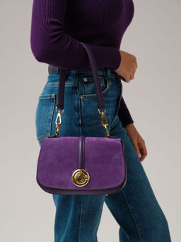 Кросс-боди сумка Azaro 30805 фиолетовая орхидея