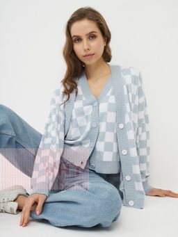 Жилет женский 5221-1740. 1267/798 туманная роса/белый