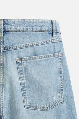 BARREL FIT JEANS WITH SEAM DETAILS - Zara фото 9