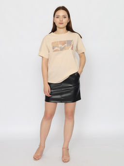 CRB wear / CSMW 60352-31 Футболка женская,бежевый/Ex.Cherubino  фото 2