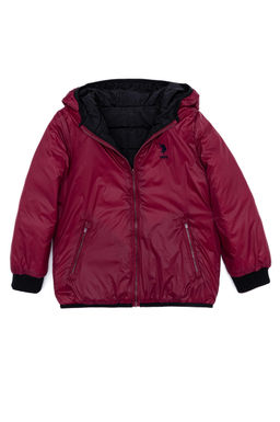U. S. Polo Assn Черное пальто с капюшоном для мальчика - U.s. polo assn фото 13