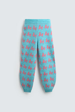 INTARSIA KNIT TROUSERS WITH TIES HARRY LAMBERT FOR ZARA X DISNEY  фото 3