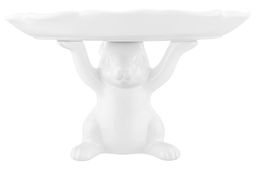 Блюдо для сервировки 29,5*29,5*17,7 см Кролик на подставке - Elan gallery фото 21