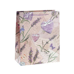 Цена за 12 шт. Пакет подарочный 26x32x12см Лаванда / 3203L /уп 12/384/ - Галеонтрейд фото 5