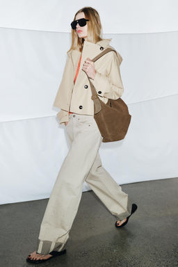 SHORT WATER-REPELLENT TRENCH COAT ZW COLLECTION - Zara фото 23